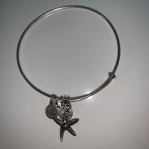 Alex and Ani Starfish Bangle